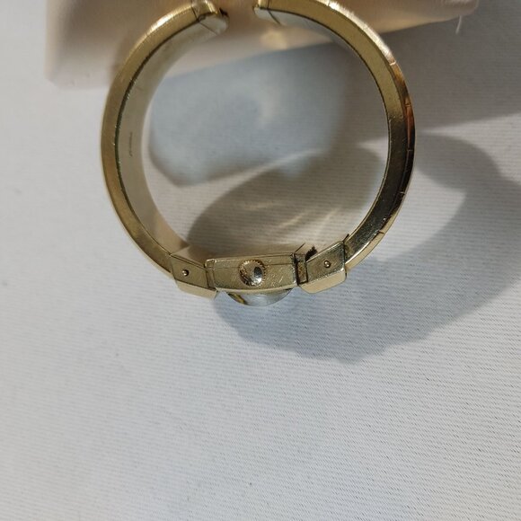 Wittnauer Watch 10K GF Gold Filled Wind Up Vintage Cuff Bracelet Chain Clasp - Picture 7 of 13